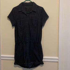 Women’s denim romper